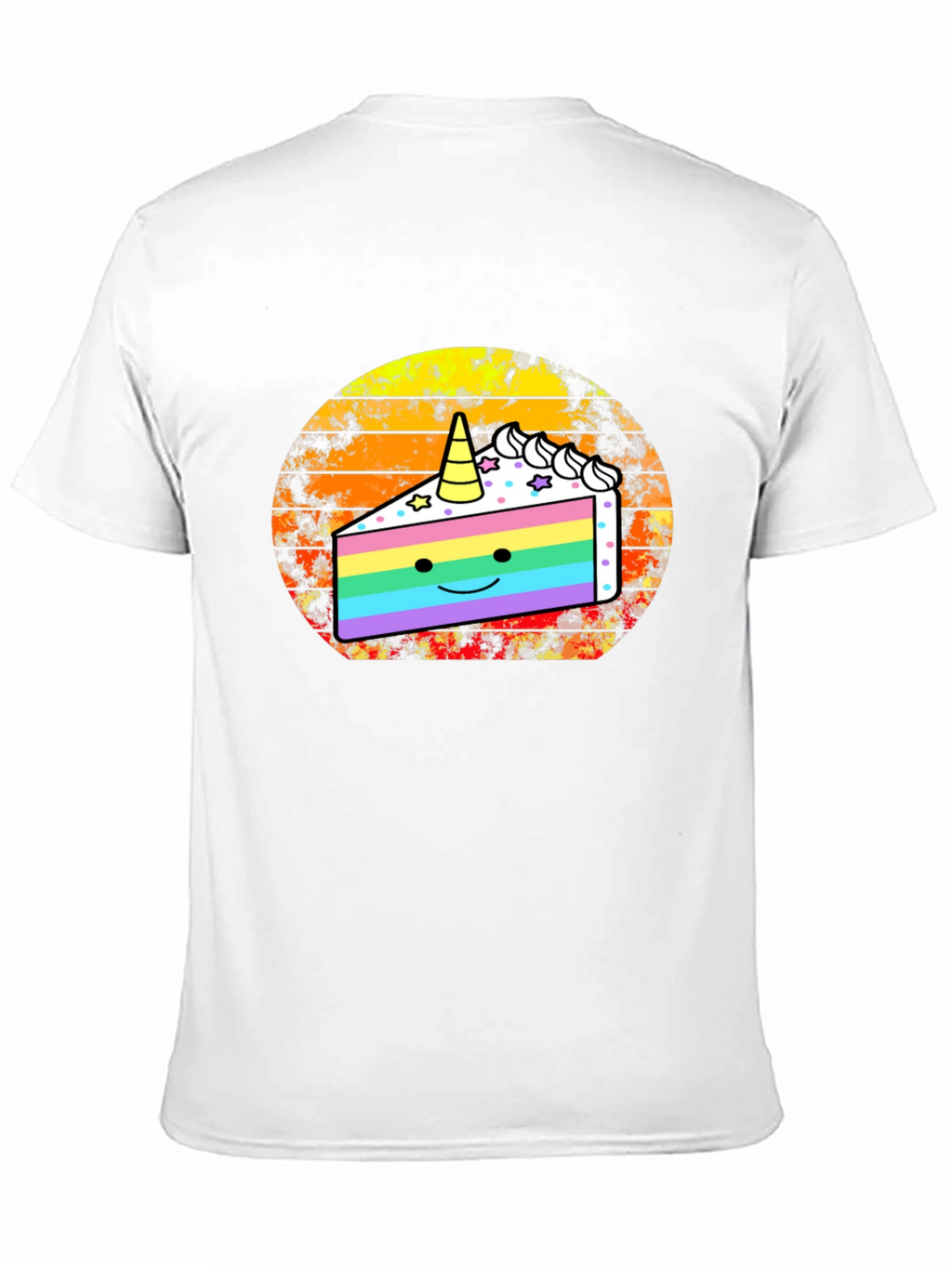 Unicorn Cake Graphic T-Shirt