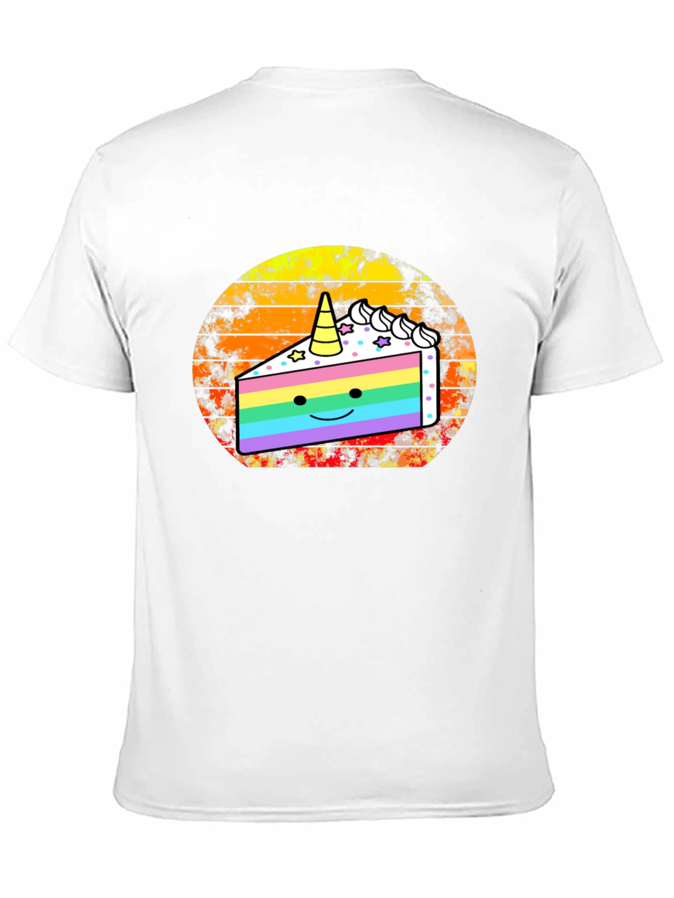 Unicorn Cake Graphic T-Shirt