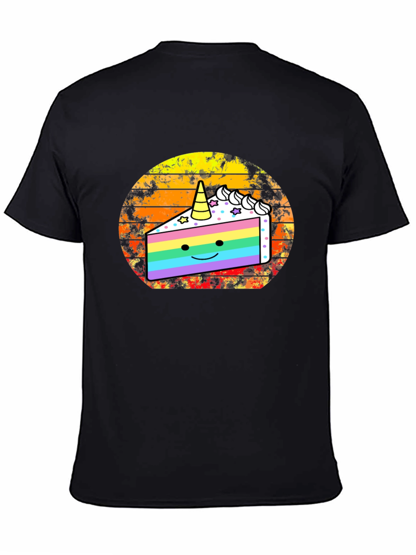 Unicorn Cake Graphic T-Shirt