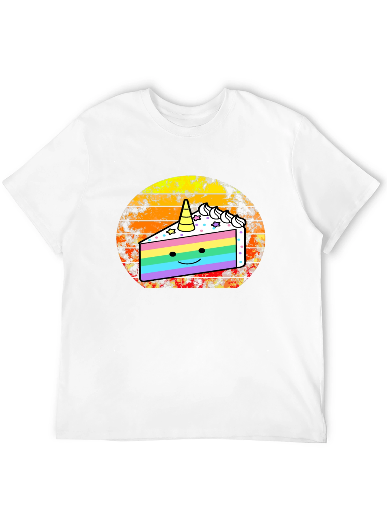 Unicorn Cake Graphic T-Shirt