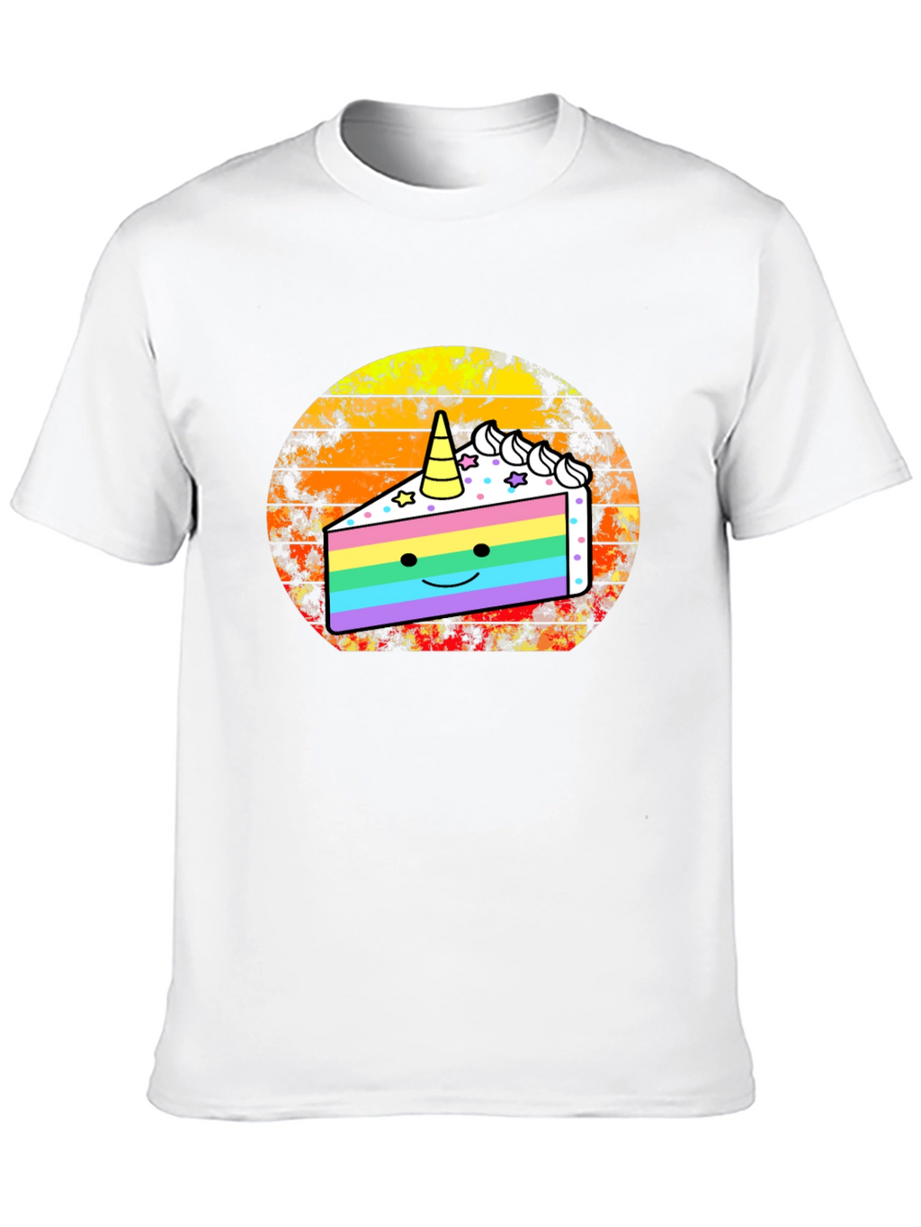 Unicorn Cake Graphic T-Shirt