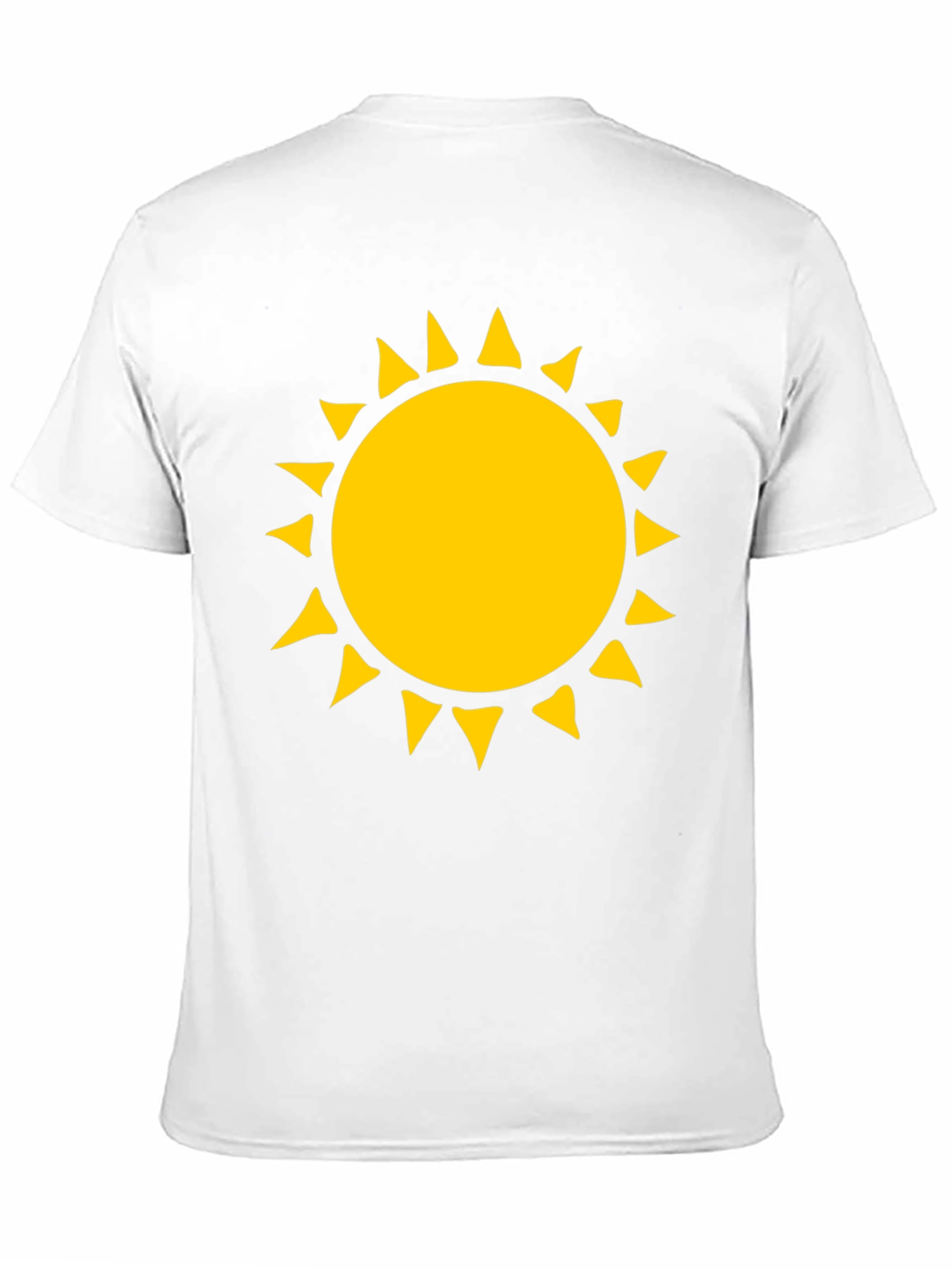 Sunny Graphic T-Shirt - Black Cotton Tee
