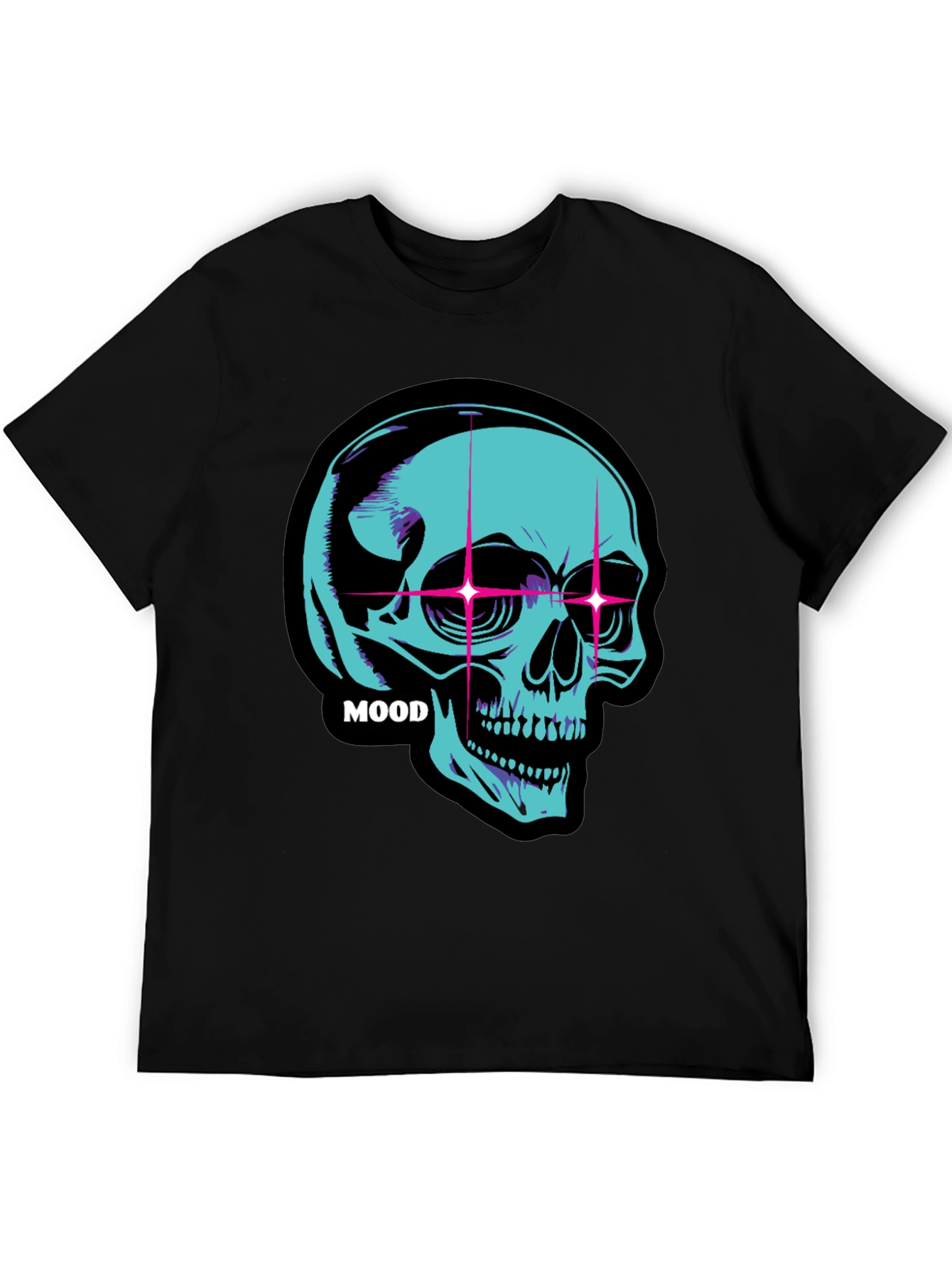 Neon Skull Mood T-Shirt