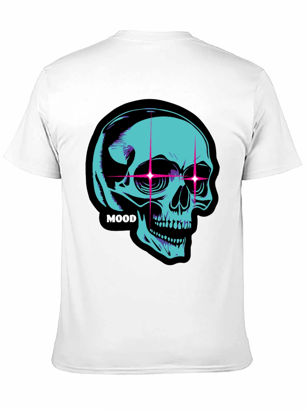 Neon Skull Mood T-Shirt