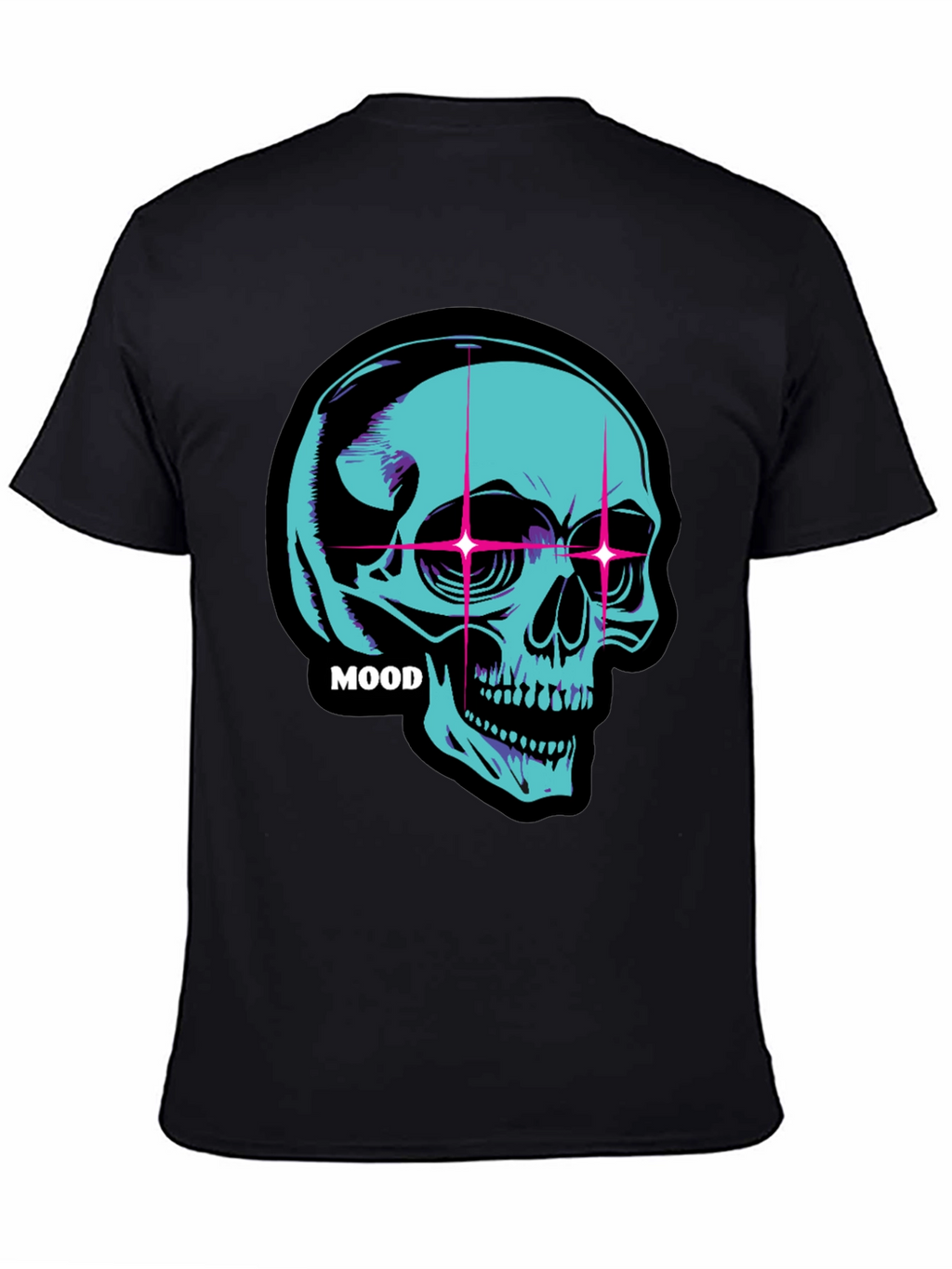 Neon Skull Mood T-Shirt