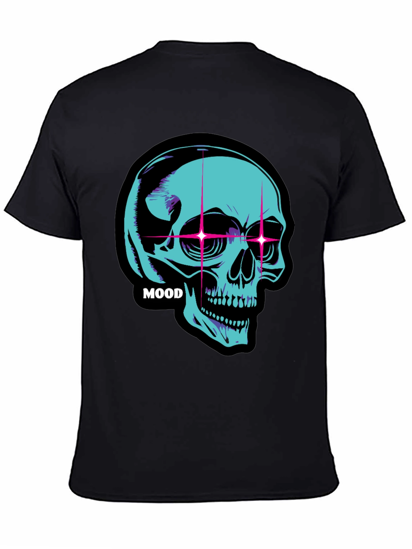 Neon Skull Mood T-Shirt