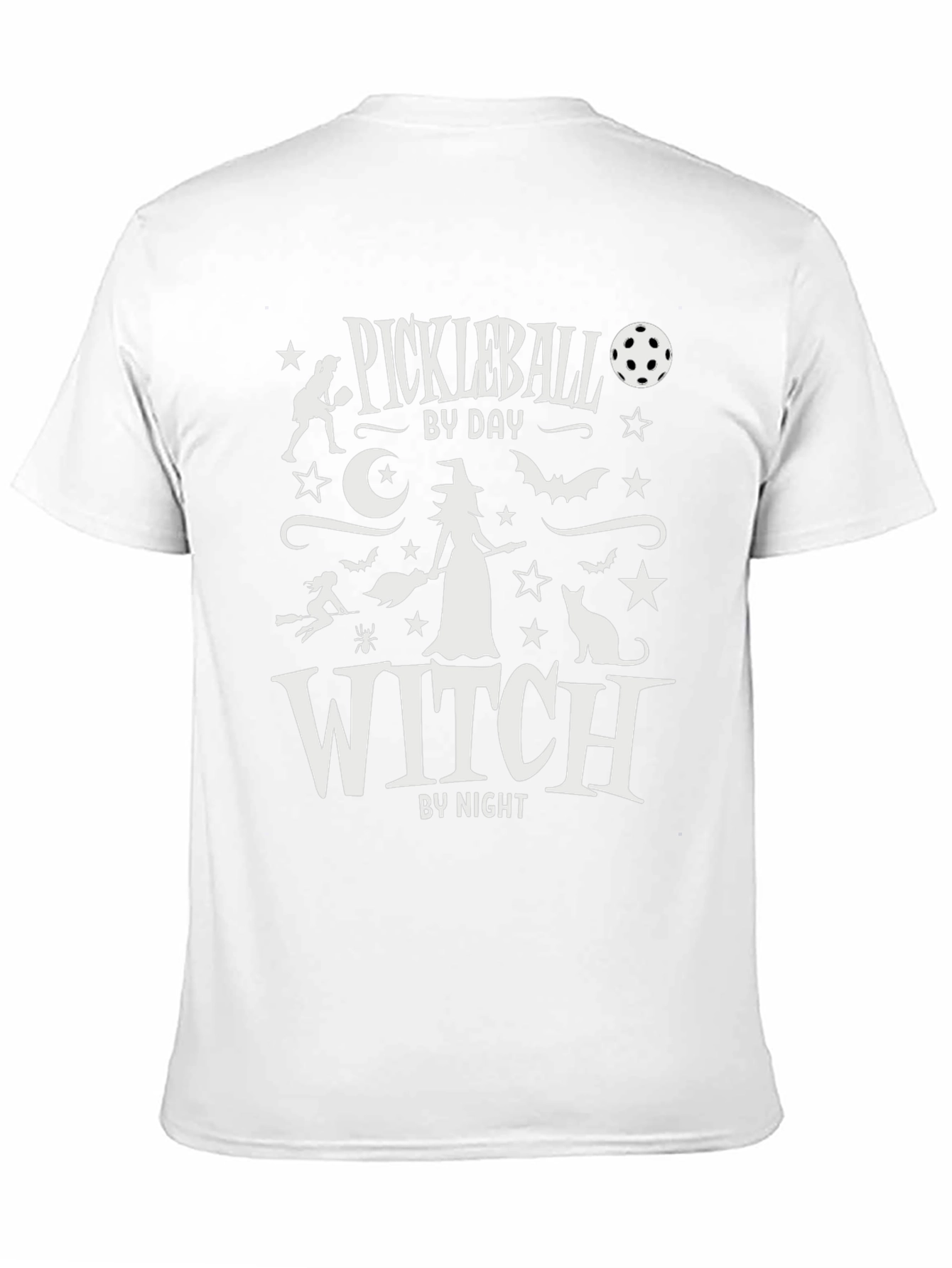 Pickleball by Day Witch by Night Graphic T-Shirt