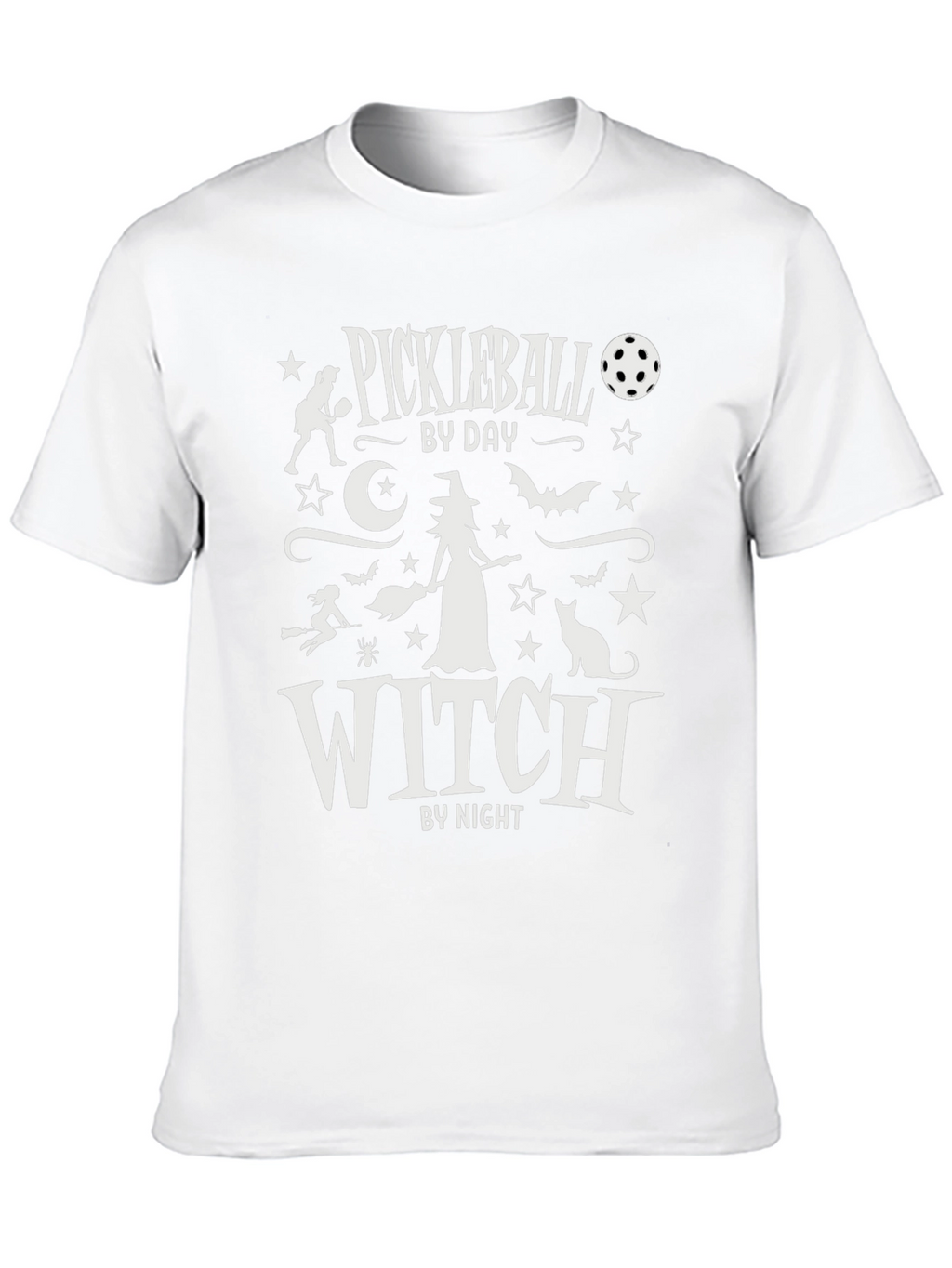 Pickleball by Day Witch by Night Graphic T-Shirt
