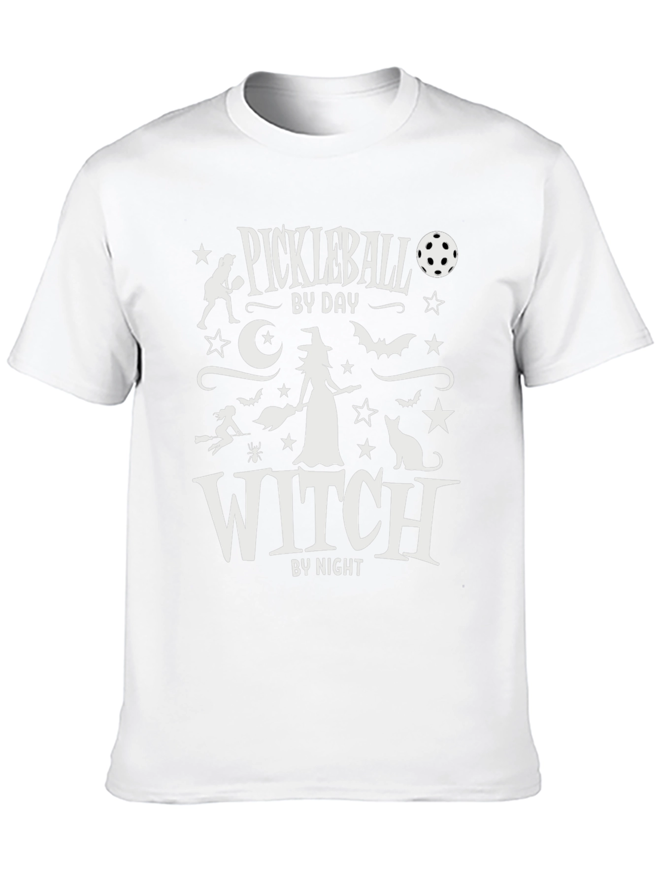 Pickleball by Day Witch by Night Graphic T-Shirt