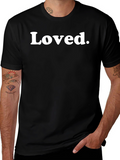 Loved Graphic Tee - Stylish Comfort