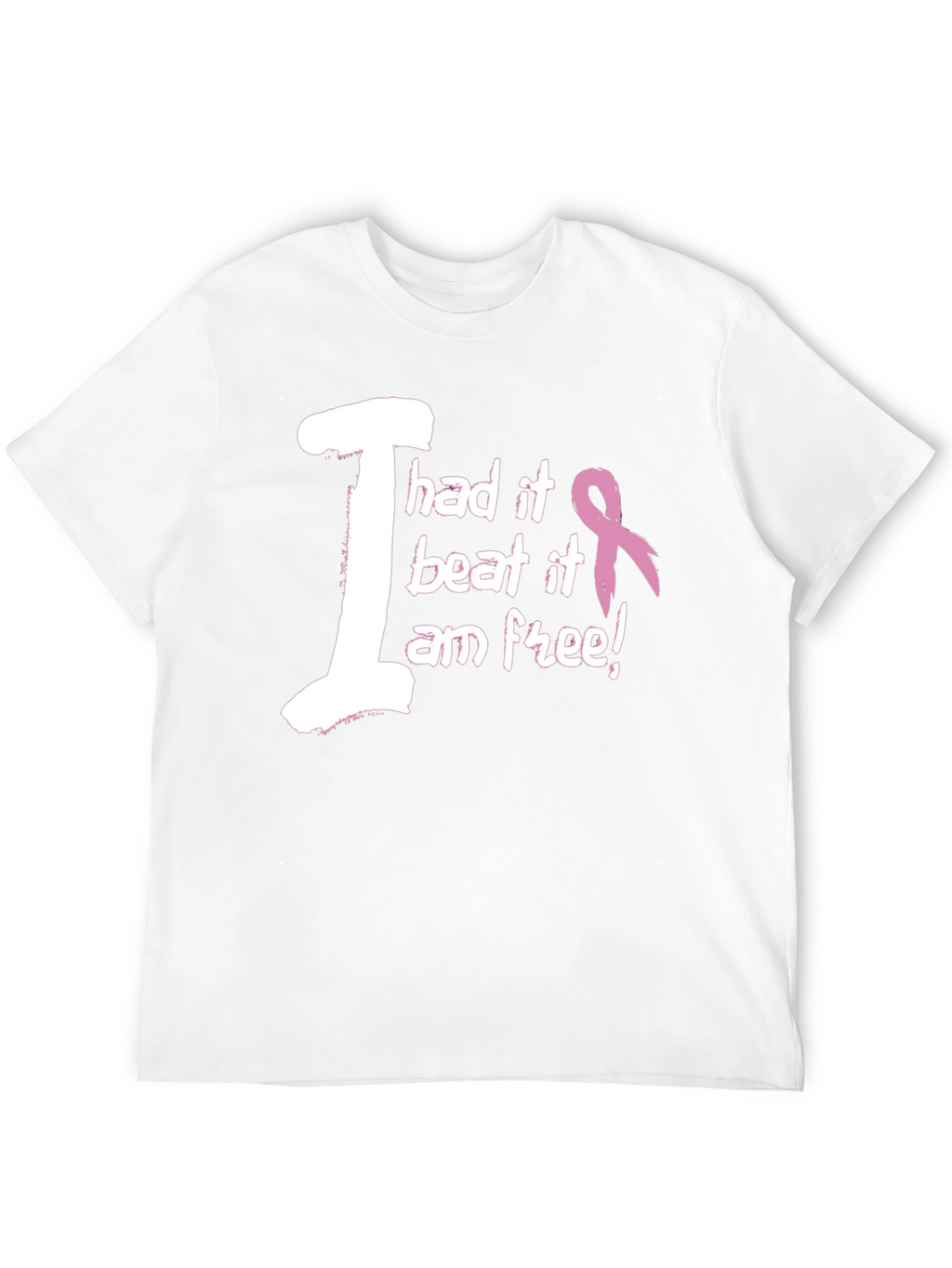 I Beat It Cancer Awareness Graphic T-Shirt
