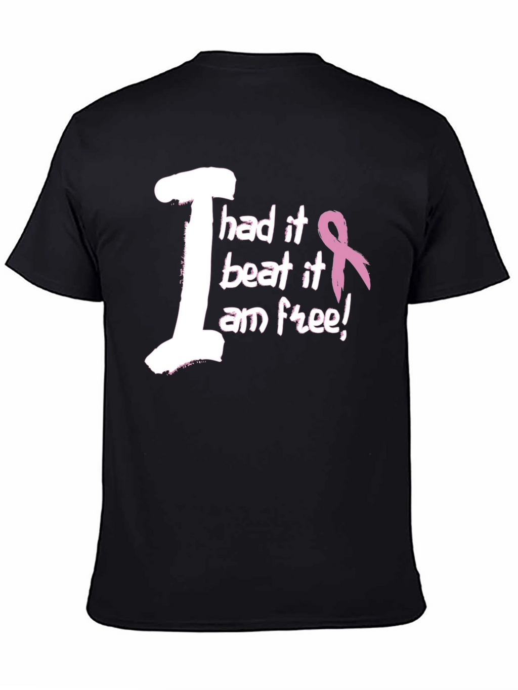 I Beat It Cancer Awareness Graphic T-Shirt
