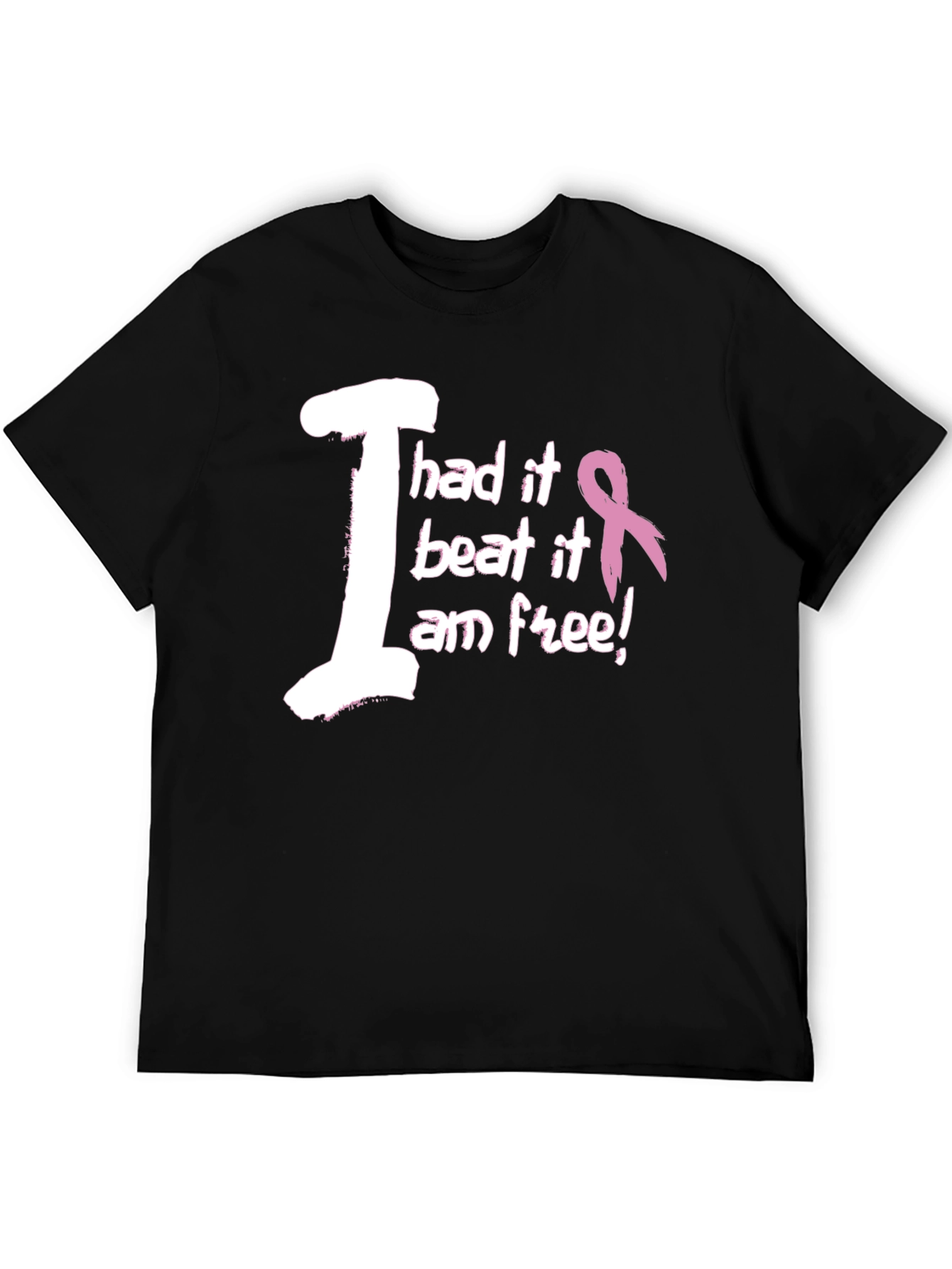 I Beat It Cancer Awareness Graphic T-Shirt