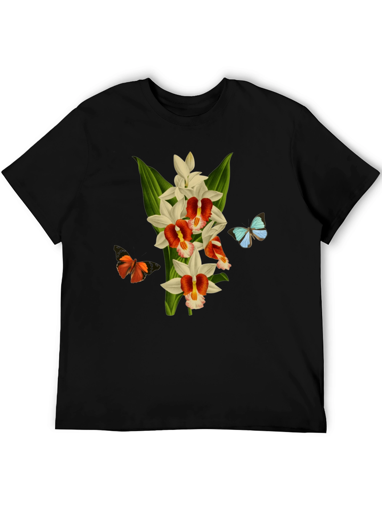 Floral & Butterfly T-Shirt