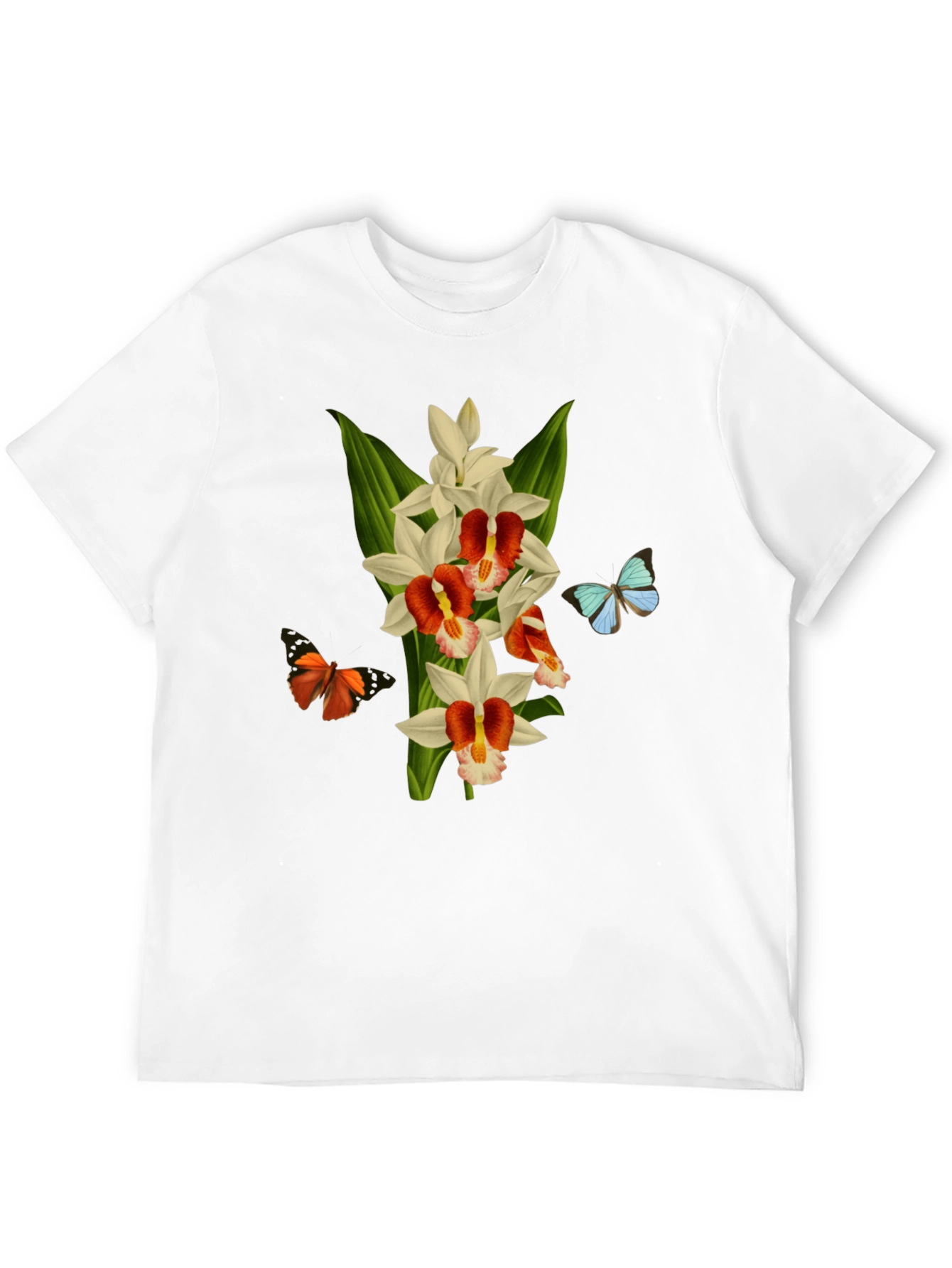 Floral & Butterfly T-Shirt