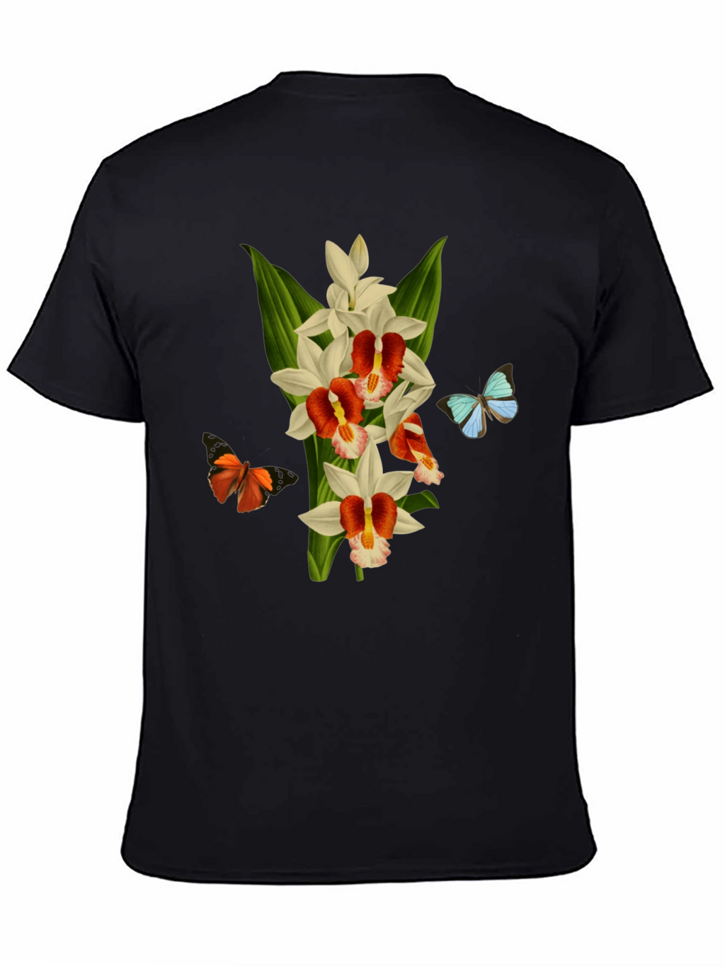 Floral & Butterfly T-Shirt