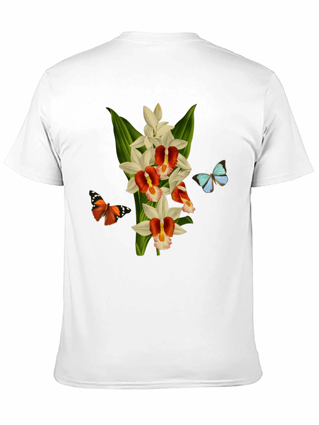 Floral & Butterfly T-Shirt