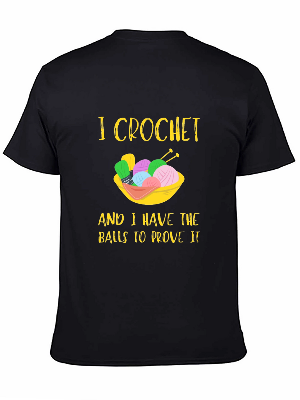 I Crochet T-Shirt - Yarn Balls Tee
