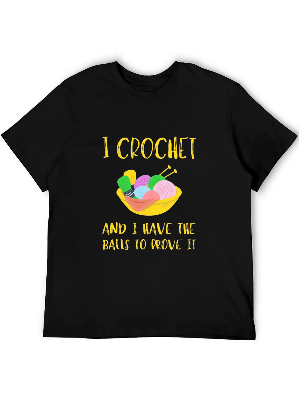 I Crochet T-Shirt - Yarn Balls Tee