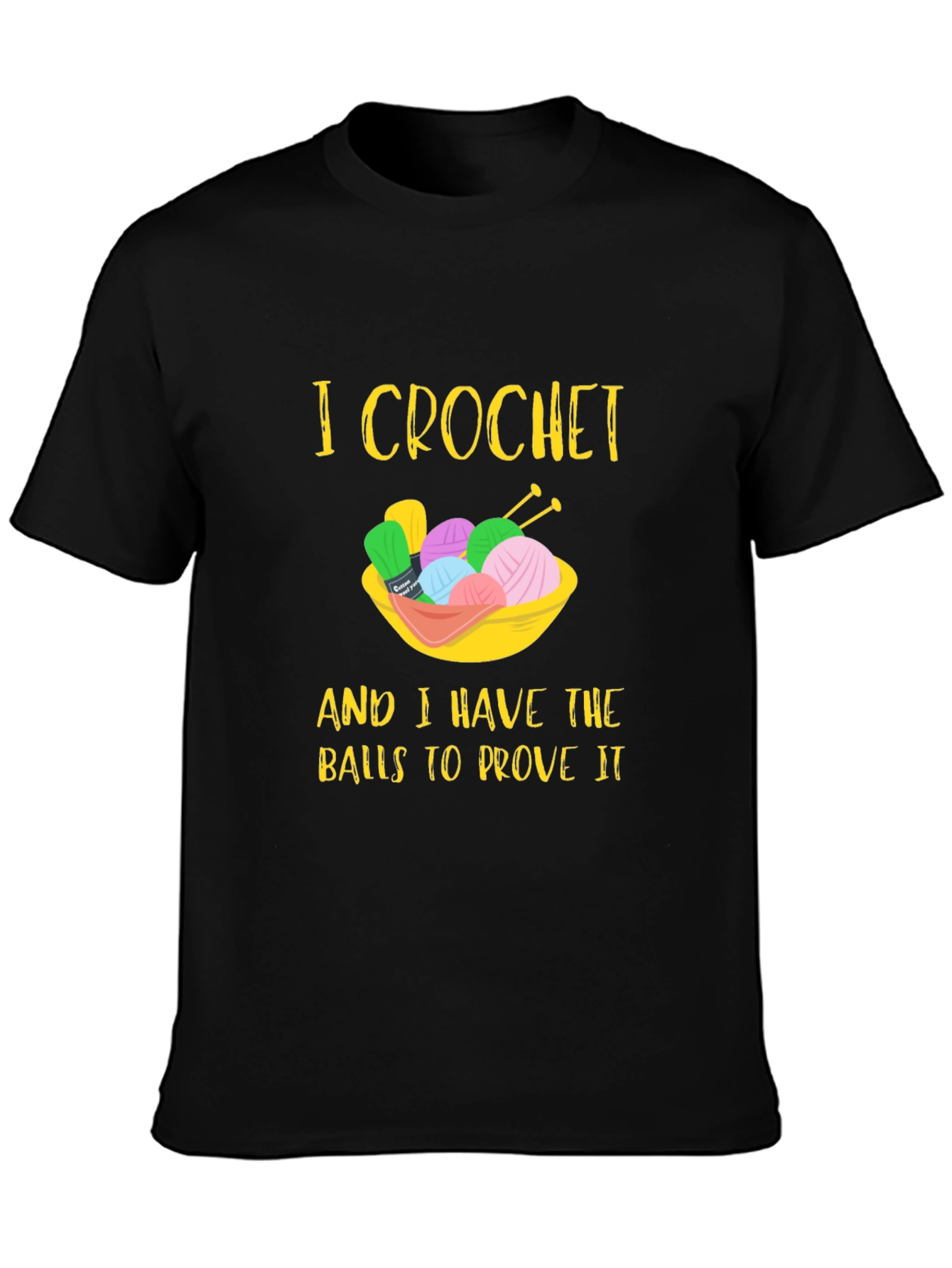 I Crochet T-Shirt - Yarn Balls Tee