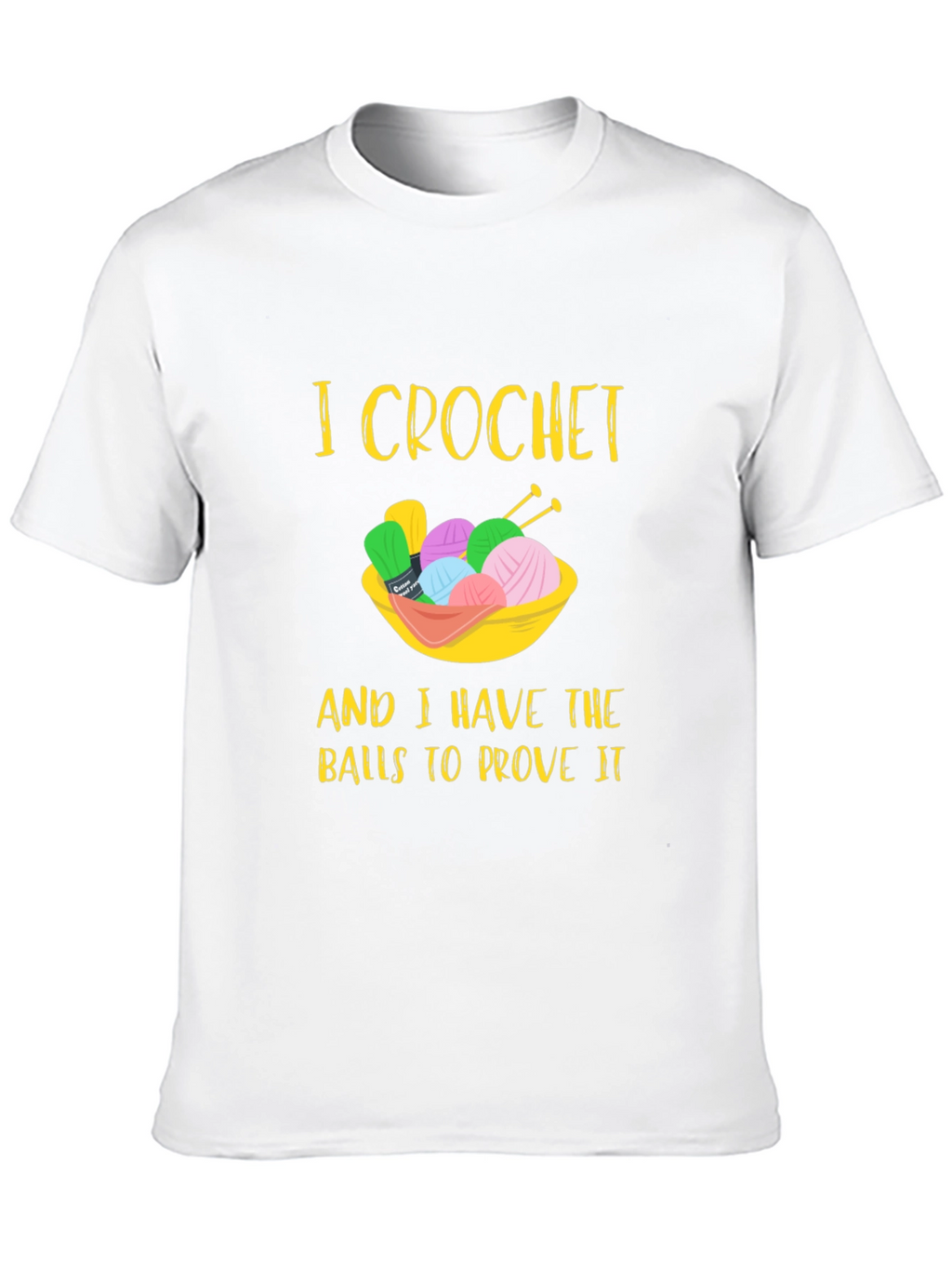 I Crochet T-Shirt - Yarn Balls Tee