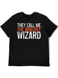 Bracket Wizard Graphic Tee - Black