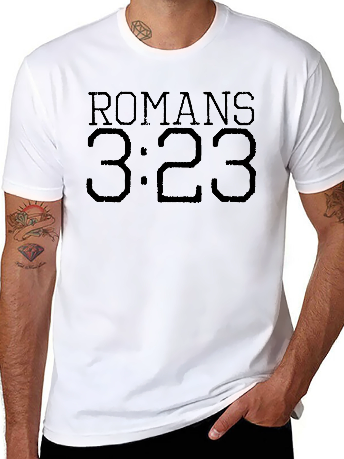Romans 3:23 Graphic T-Shirt