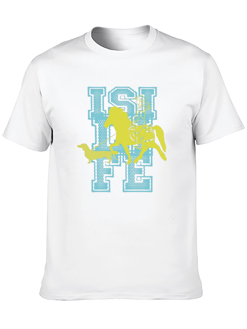 Isi Life T-Shirt - Horse & Dachshund Fun