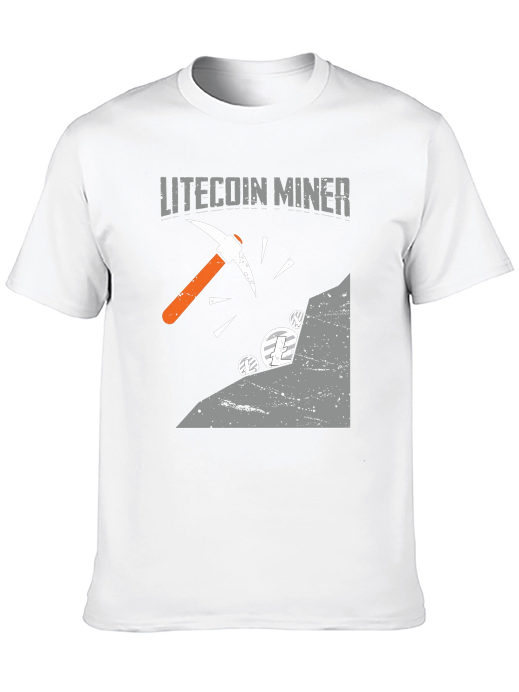 Litecoin Miner Graphic Tee - Cryptocurrency T-Shirt