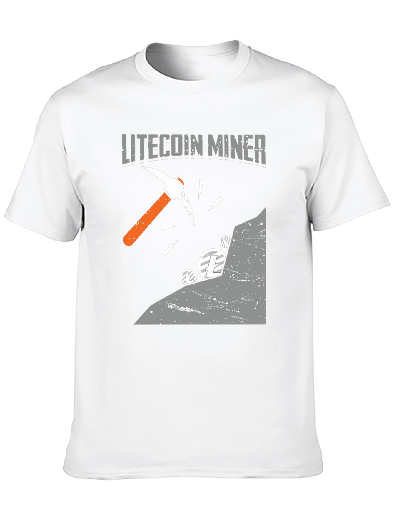 Litecoin Miner Graphic Tee - Cryptocurrency T-Shirt