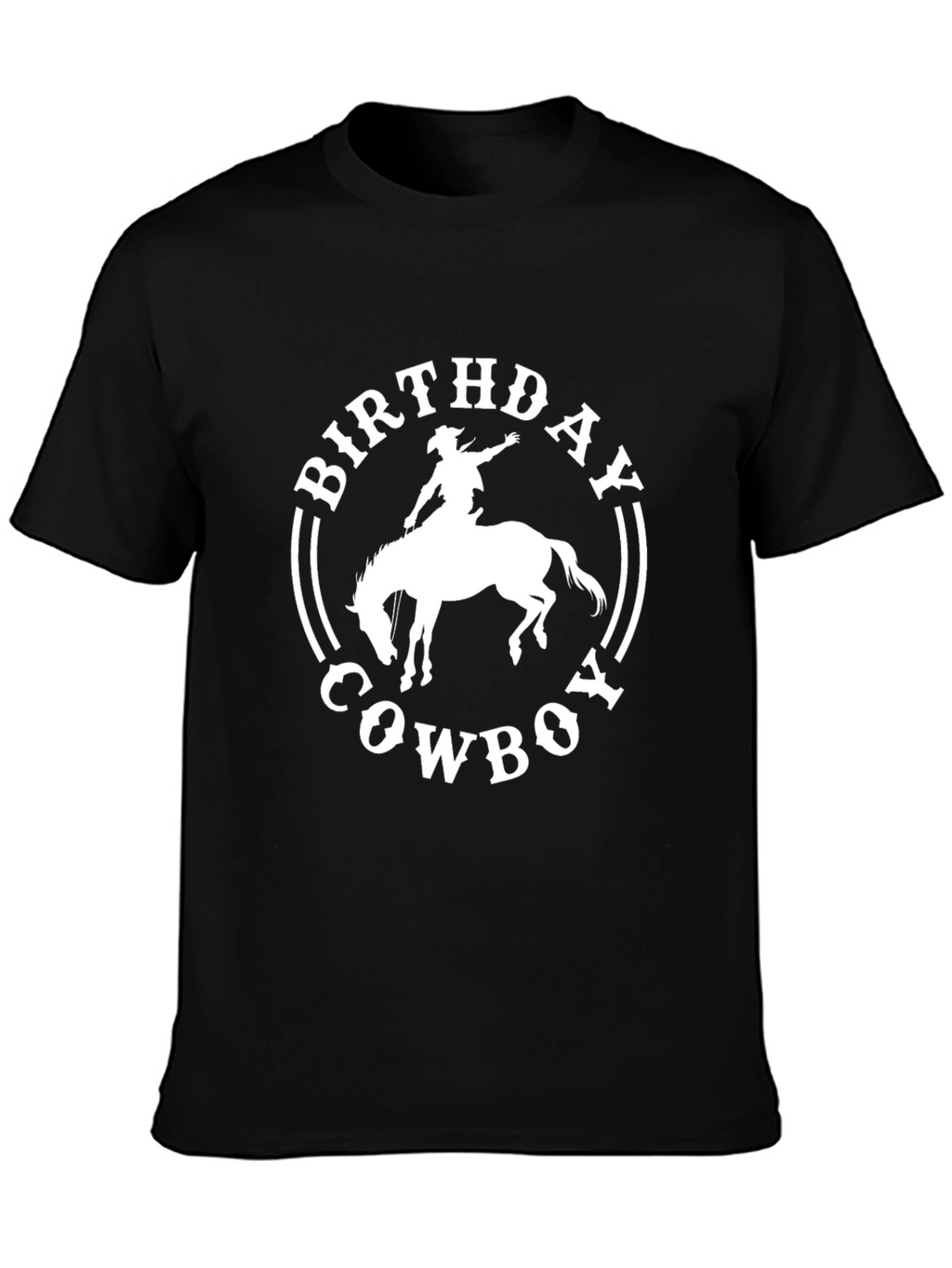 Birthday Cowboy Graphic T-Shirt