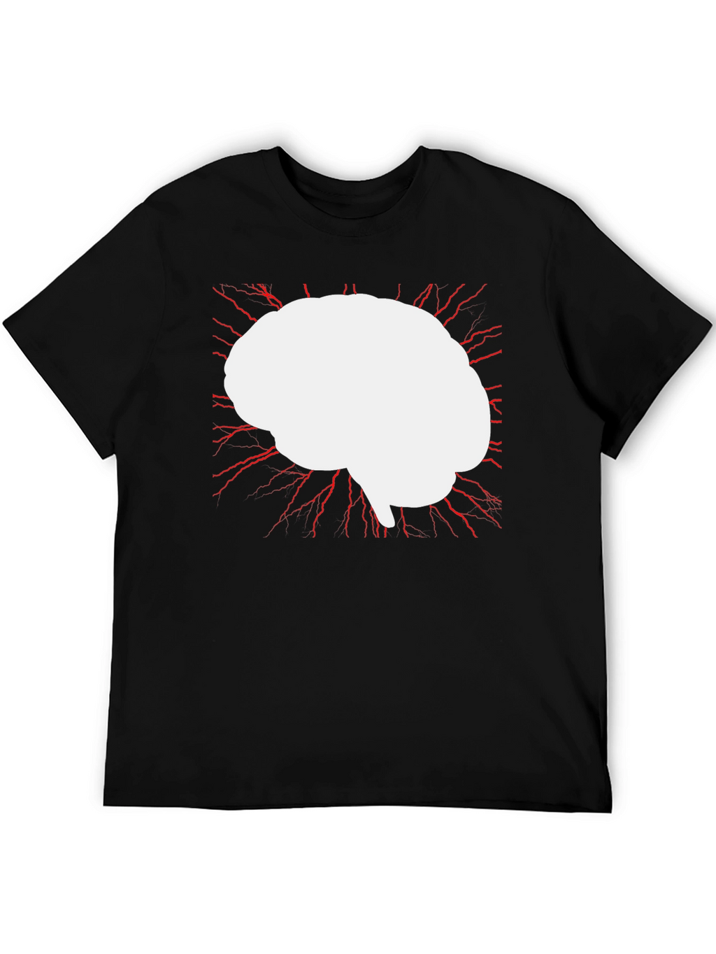 Brain Power T-Shirt - Modern Graphic Tee