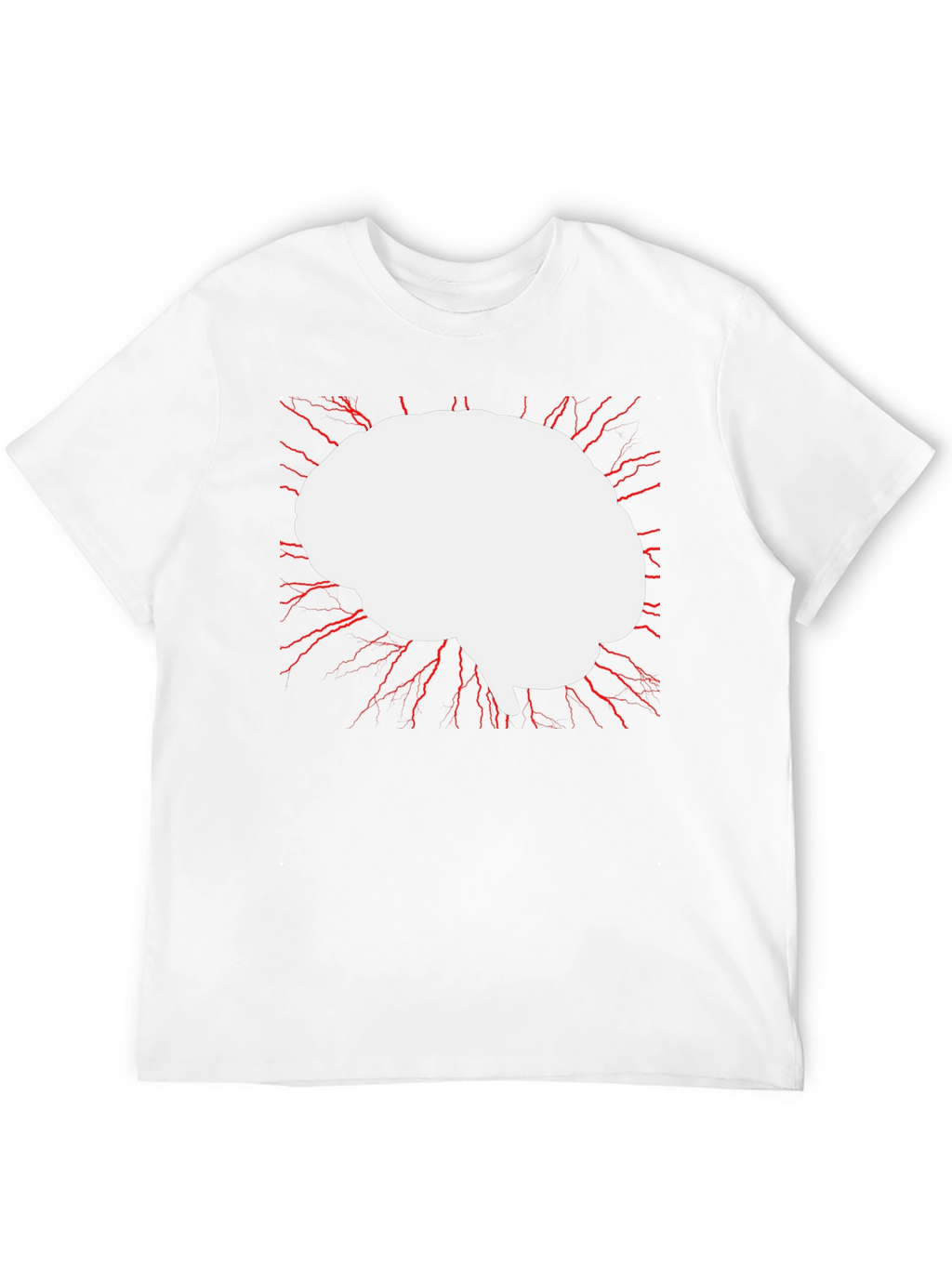 Brain Power T-Shirt - Modern Graphic Tee