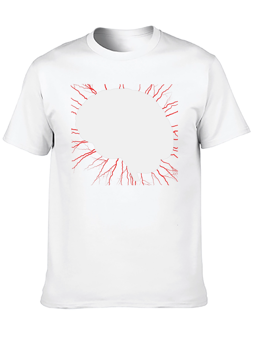 Brain Power T-Shirt - Modern Graphic Tee
