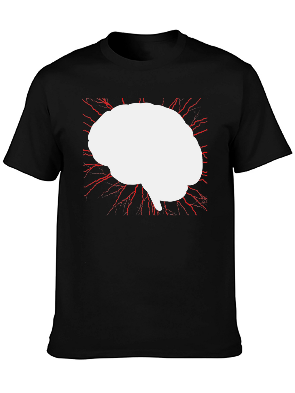 Brain Power T-Shirt - Modern Graphic Tee