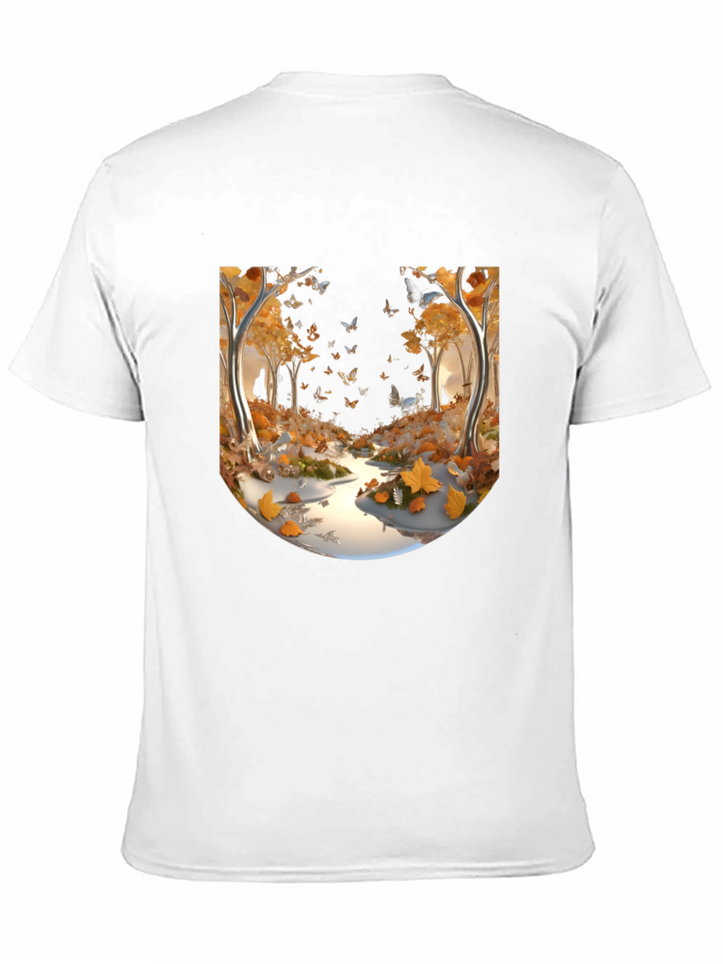 Autumn Forest Butterfly T-Shirt