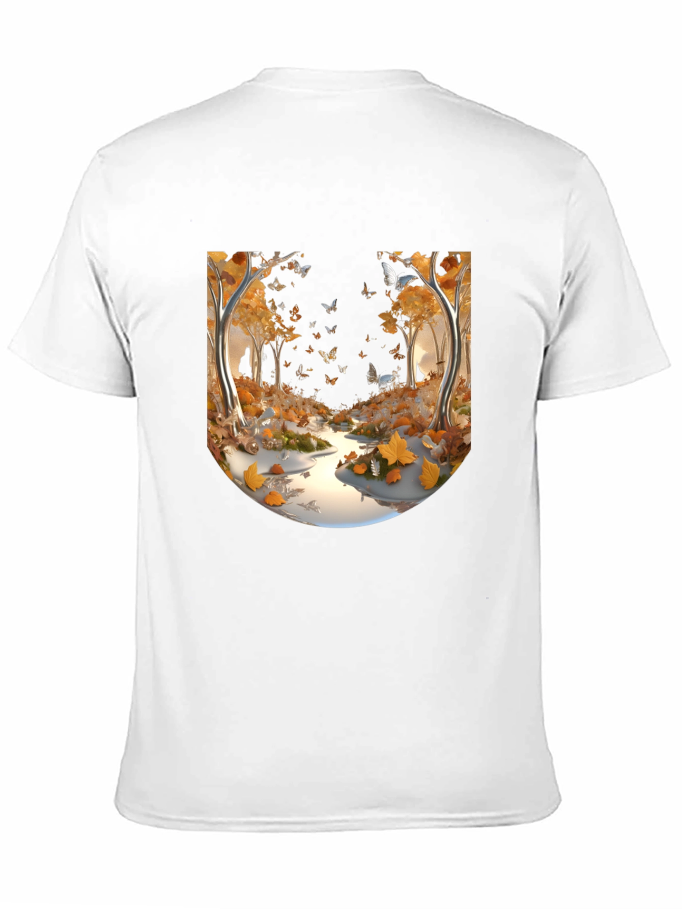 Autumn Forest Butterfly T-Shirt