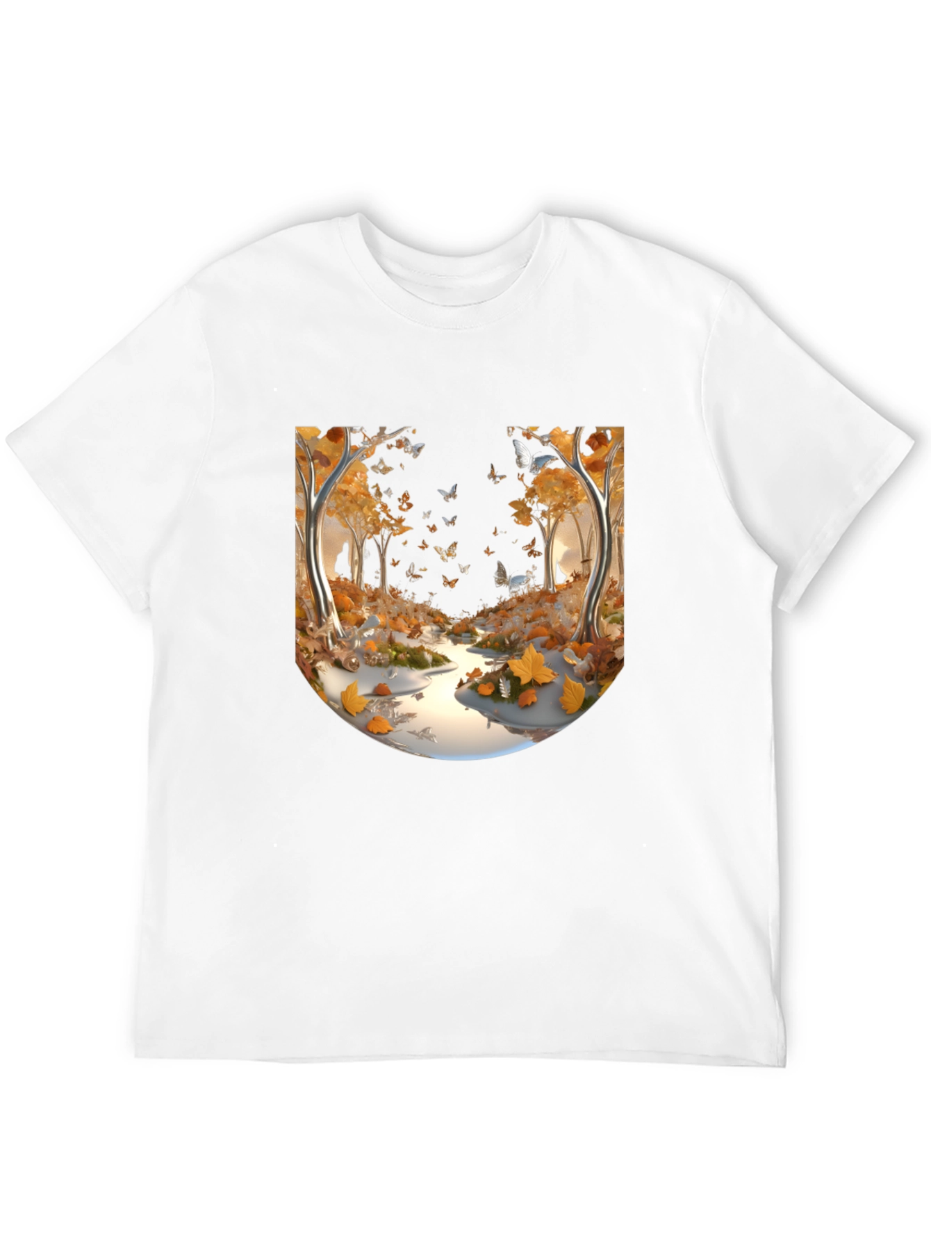 Autumn Forest Butterfly T-Shirt