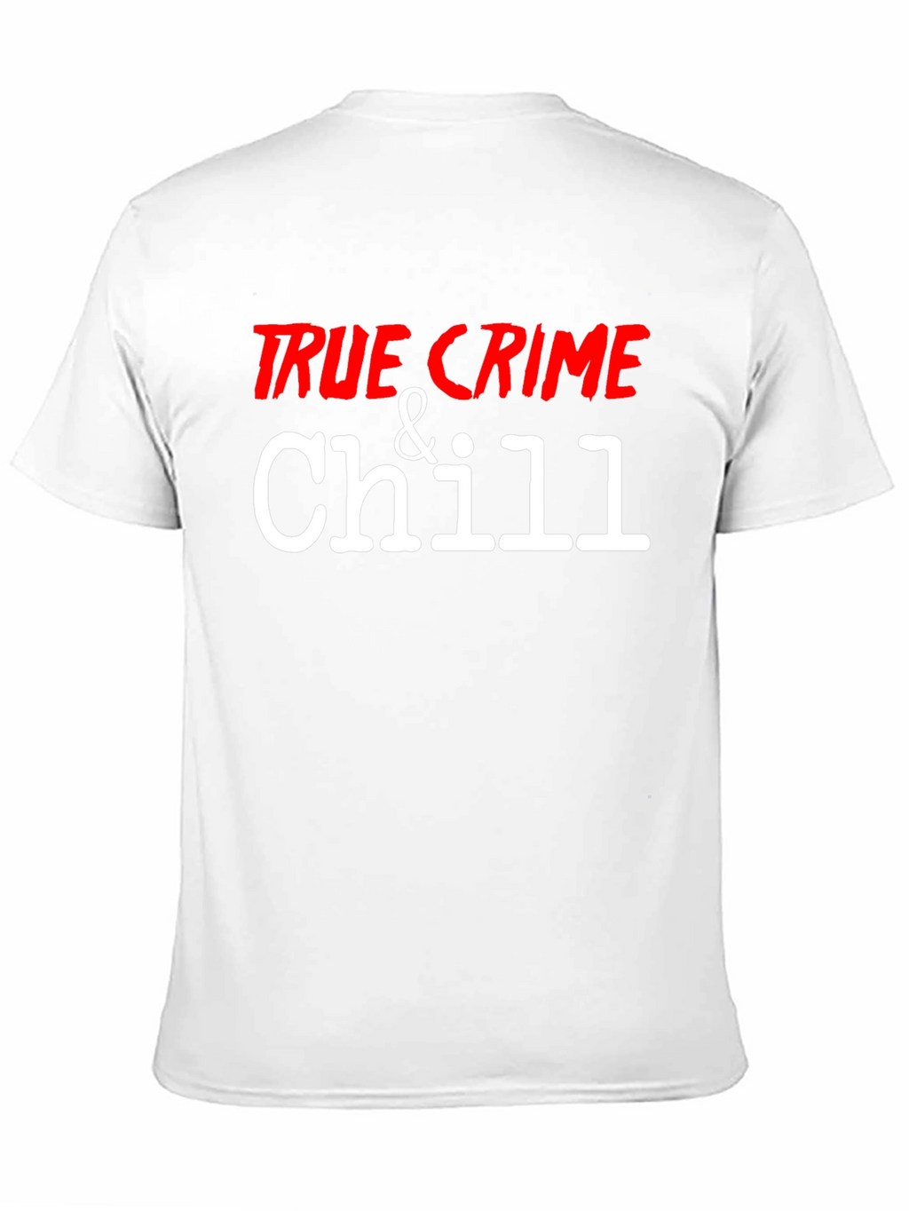True Crime & Chill Graphic Tee - Black