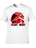 Scary Night T-Rex Graphic Tee - Halloween Ready!