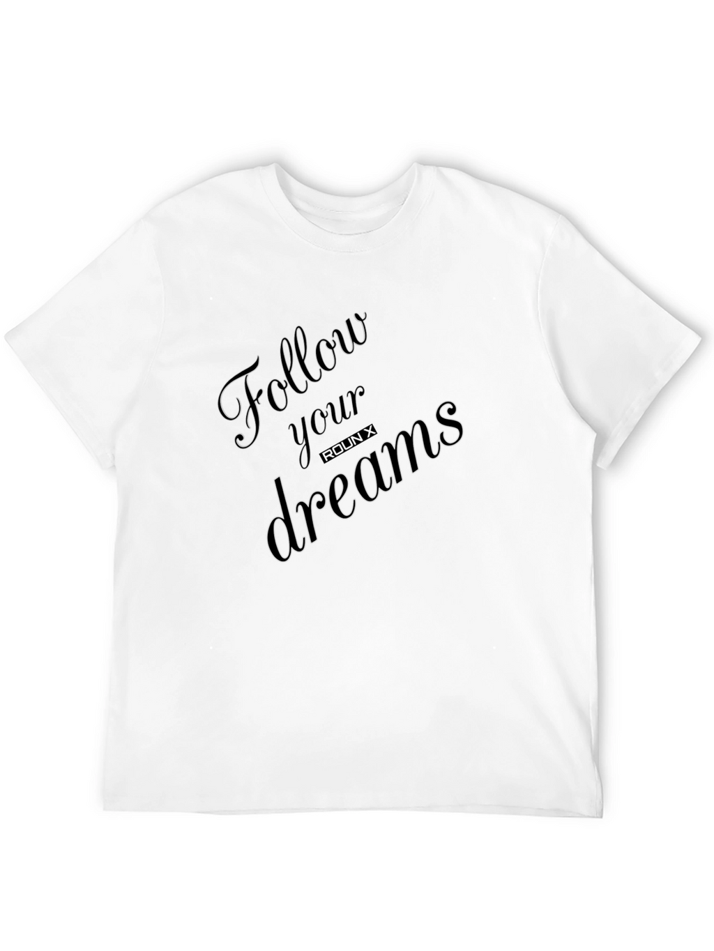 Follow Your Dreams Graphic Tee - Black