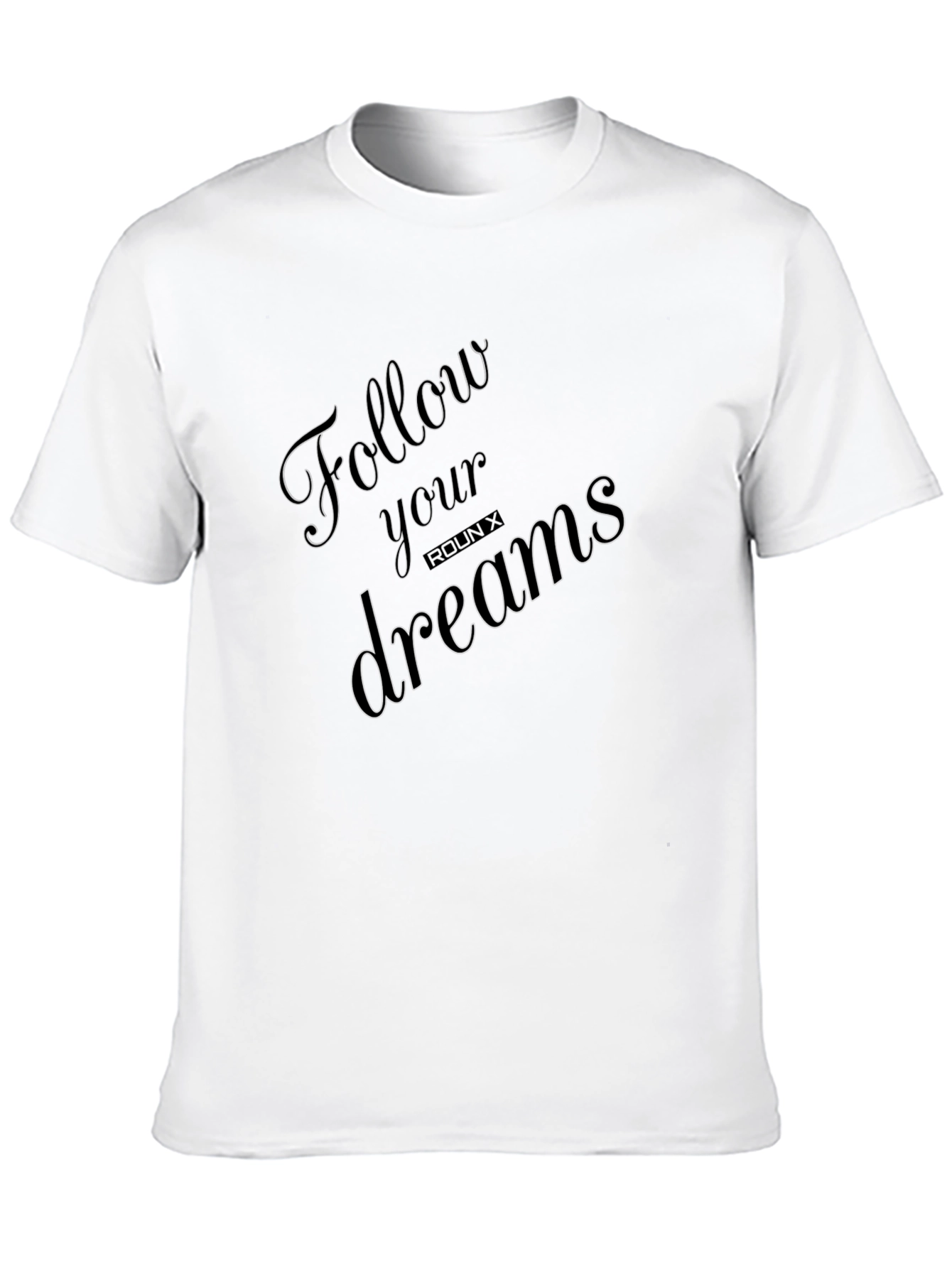 Follow Your Dreams Graphic Tee - Black