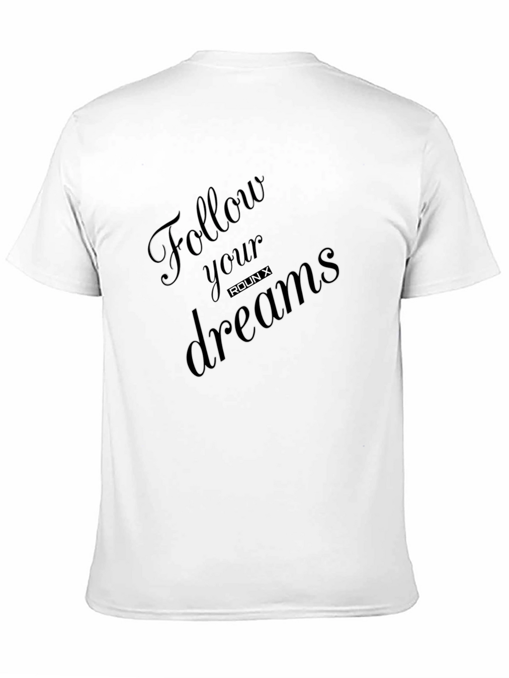 Follow Your Dreams Graphic Tee - Black