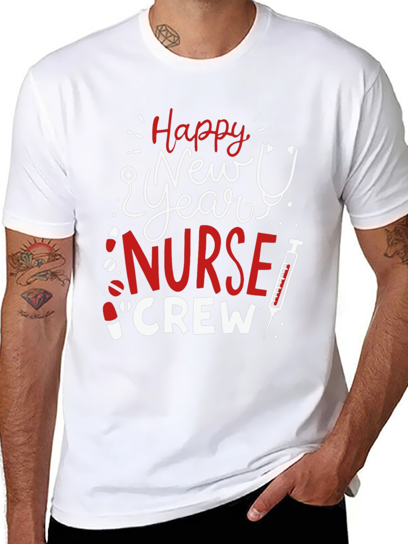 Happy New Year Nurse Crew T-Shirt
