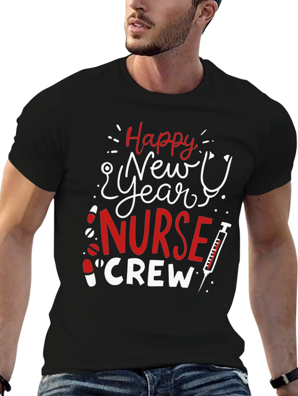 Happy New Year Nurse Crew T-Shirt