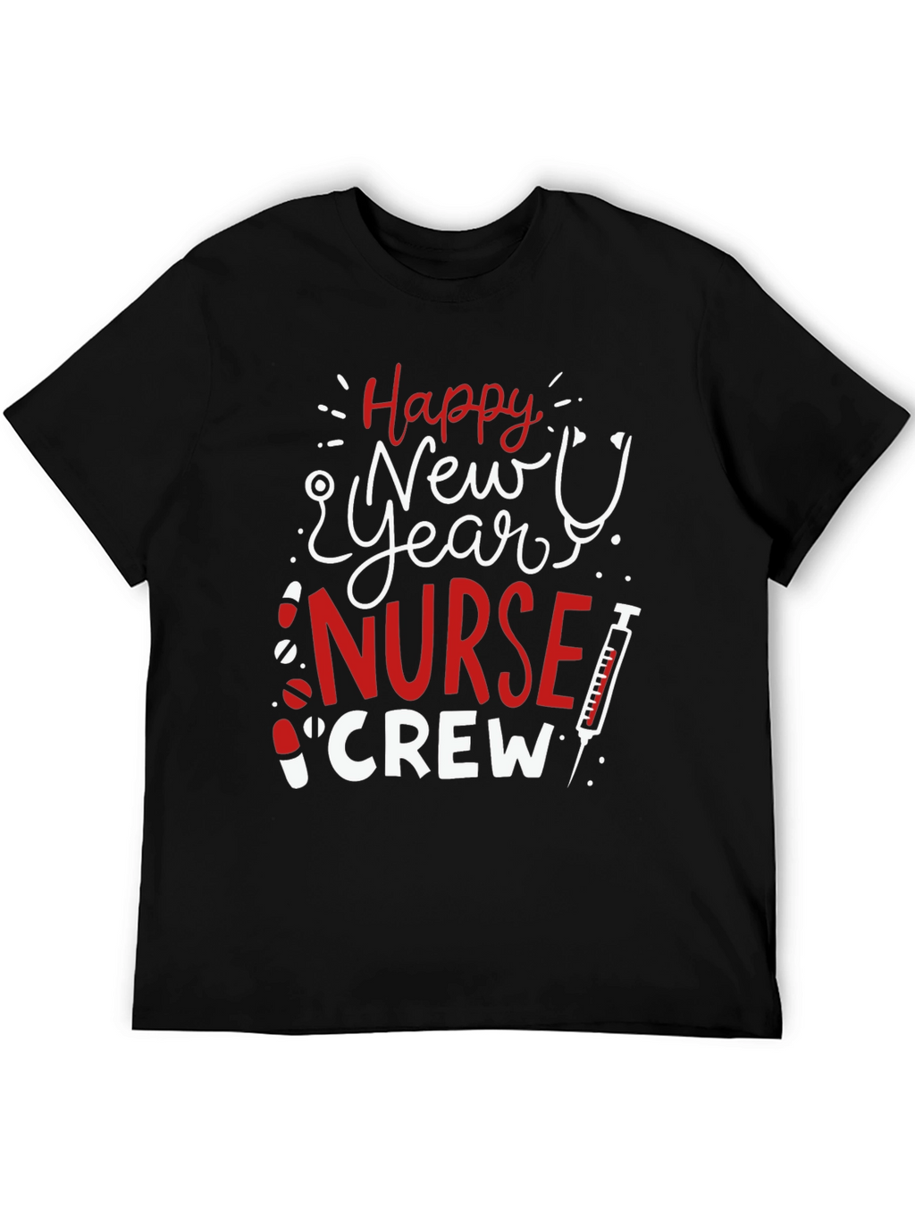 Happy New Year Nurse Crew T-Shirt