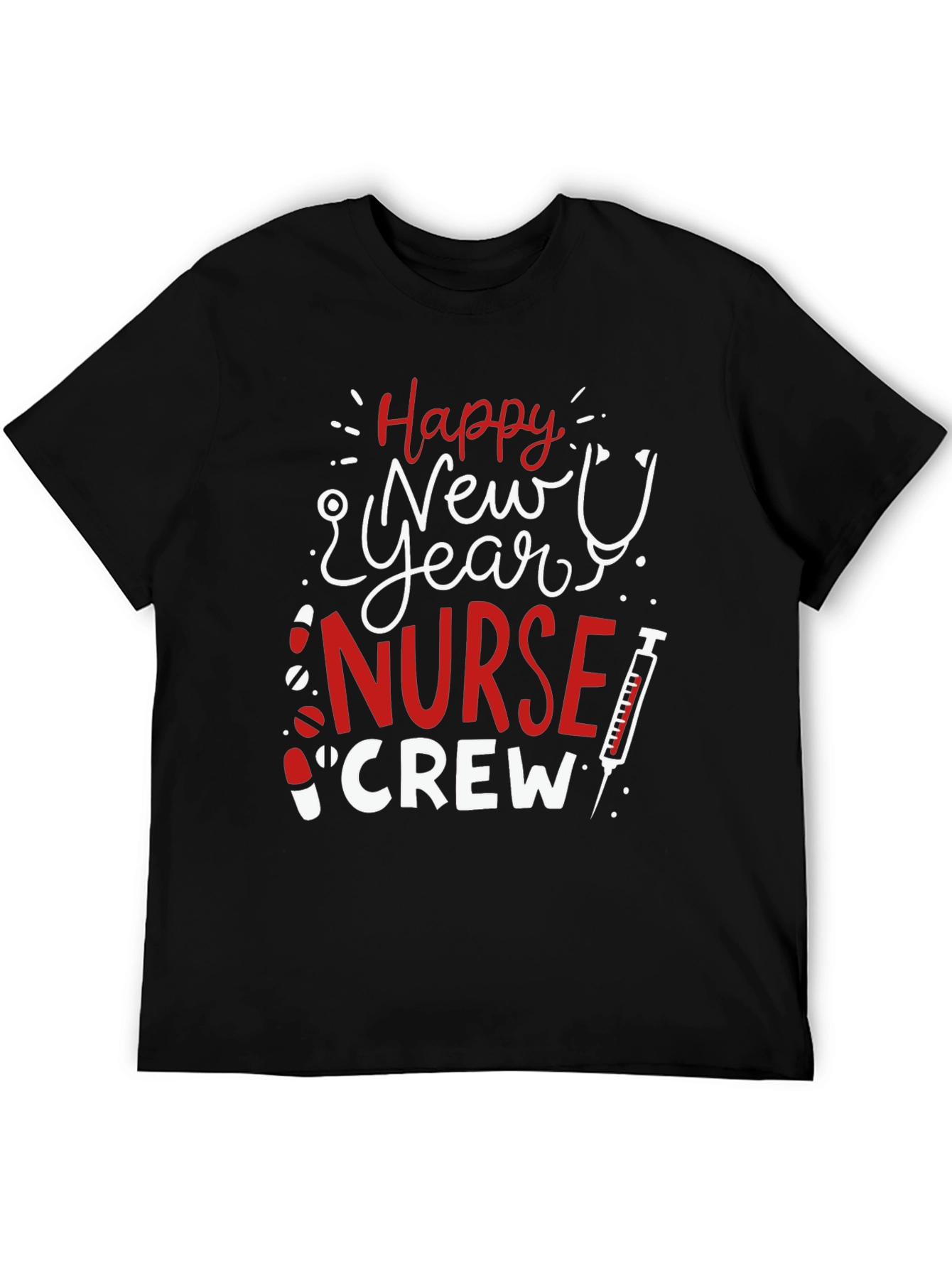 Happy New Year Nurse Crew T-Shirt