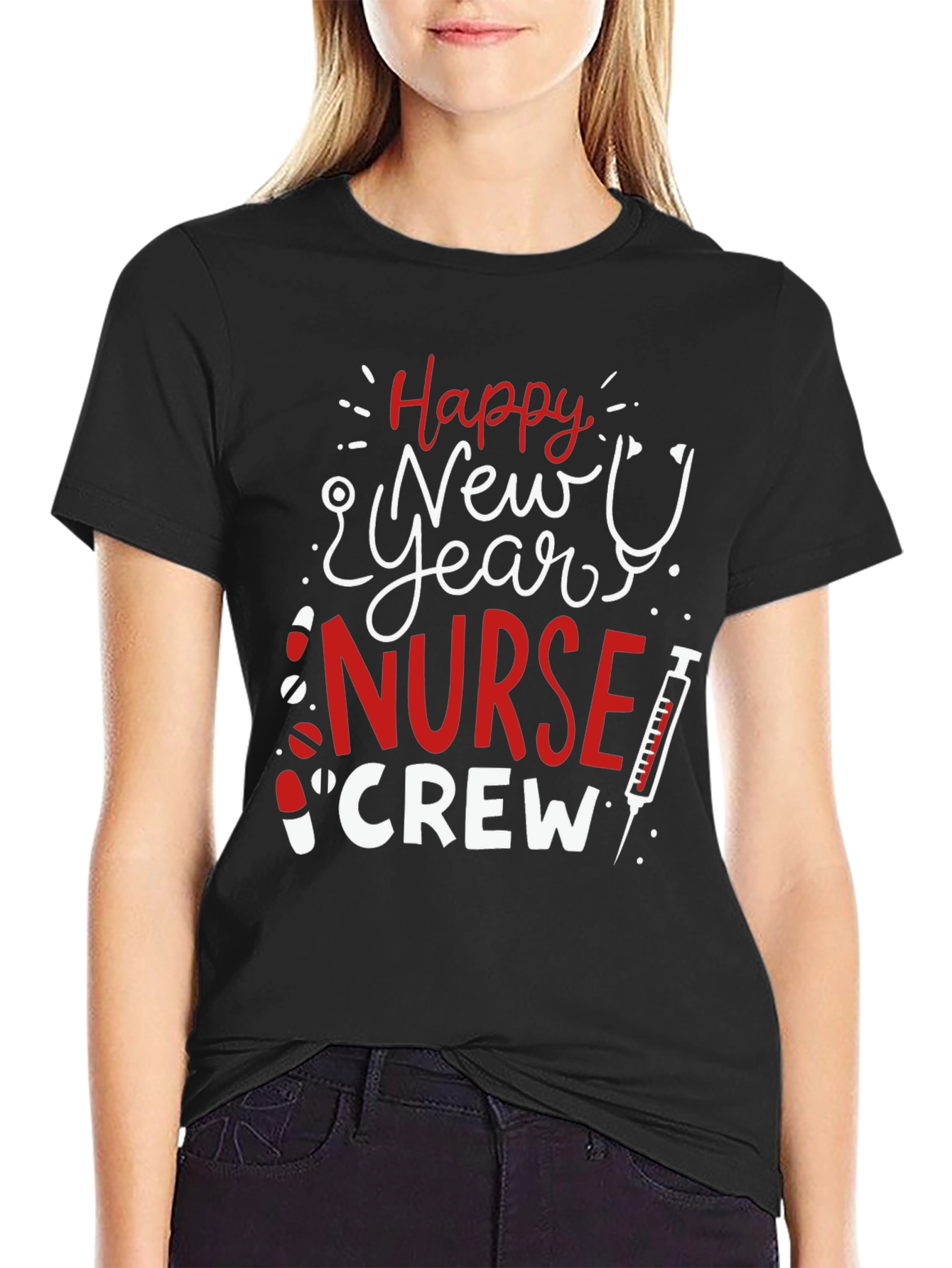 Happy New Year Nurse Crew T-Shirt