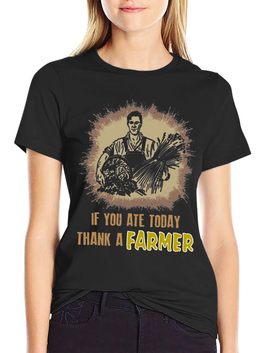 Thank a Farmer Graphic Tee