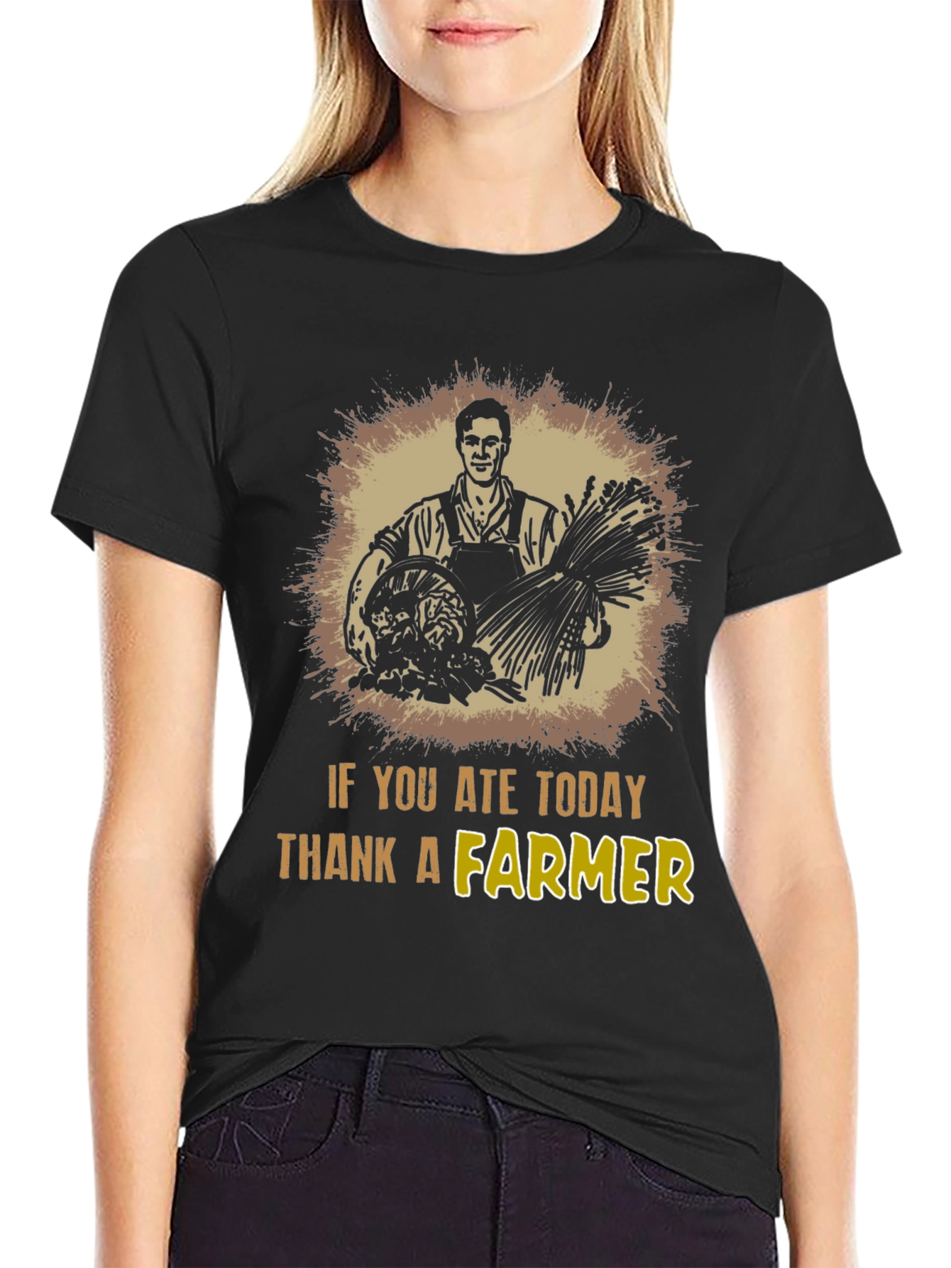 Thank a Farmer Graphic Tee